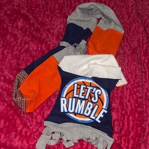 NBA Oklahoma City Thunder 'Let's Rumble' Scarf Handmade